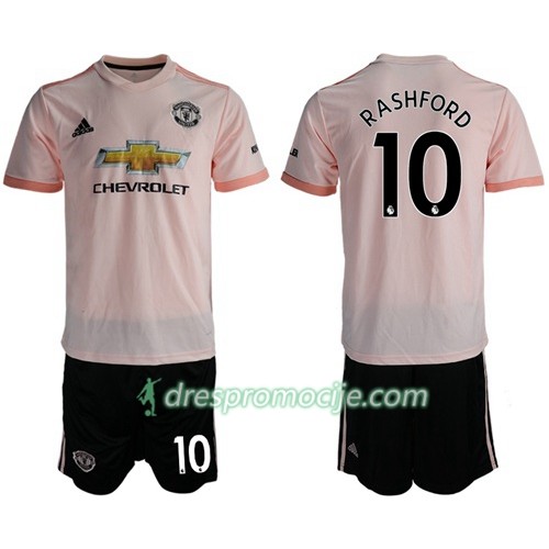 Manchester United Dres Rashford 10 Dječji Gostujući 2018/19 Kratkih Rukava Manchester United Dres Rashford 10 Dječji Gostujući 2018/19 Kratkih Rukava